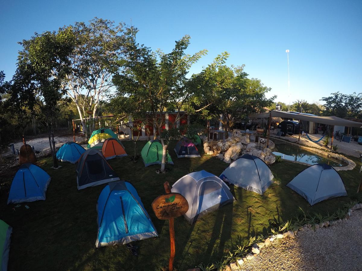 Eco Camping Valladolid Valladolid  Luaran gambar