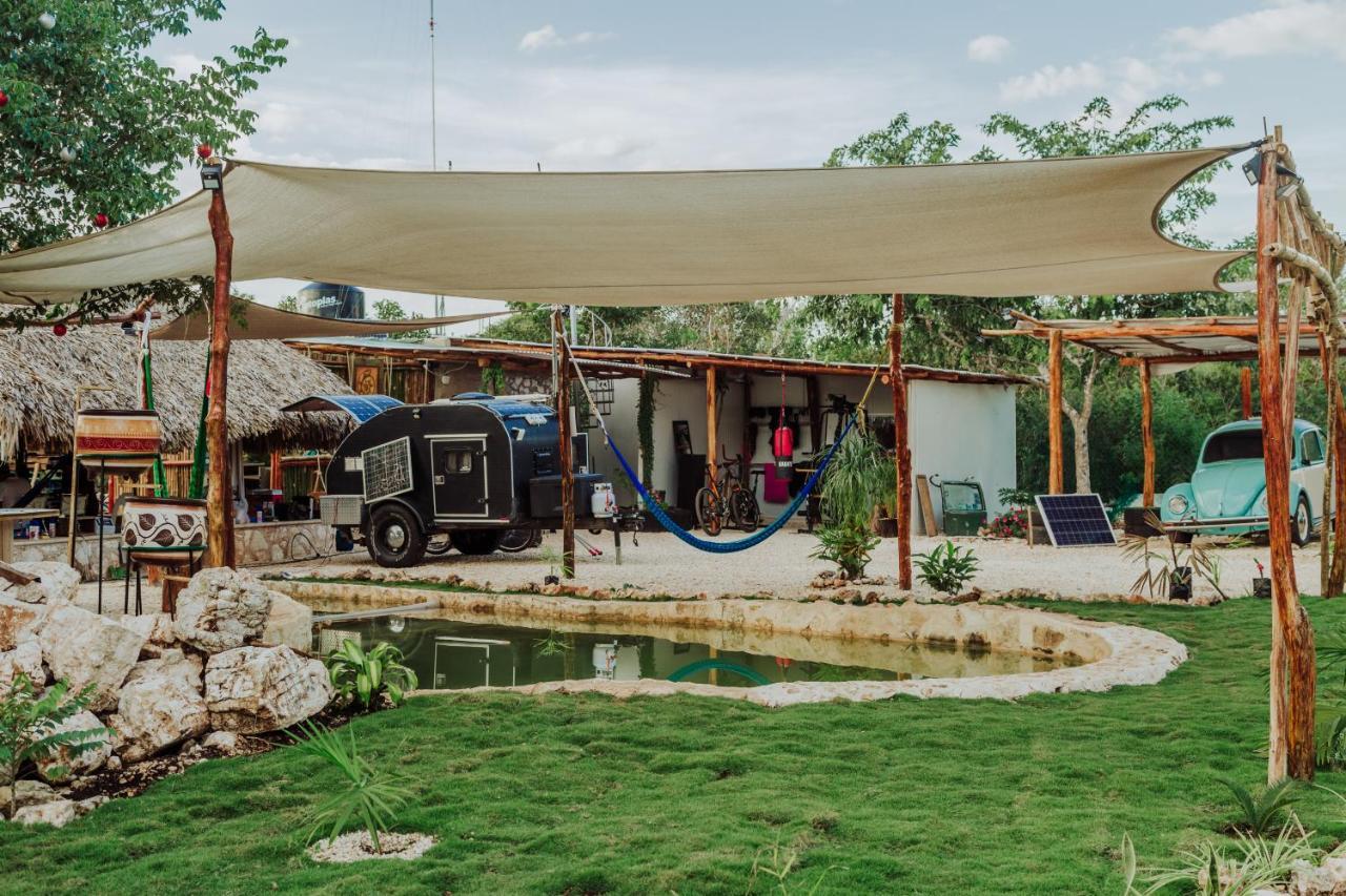 Eco Camping Valladolid Valladolid  Luaran gambar